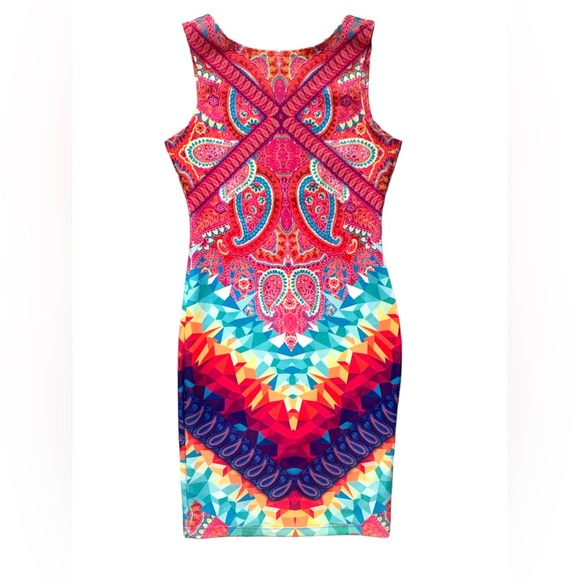 2/$25 UK2LA Colourful Body-con Dress - Picture 1 of 6